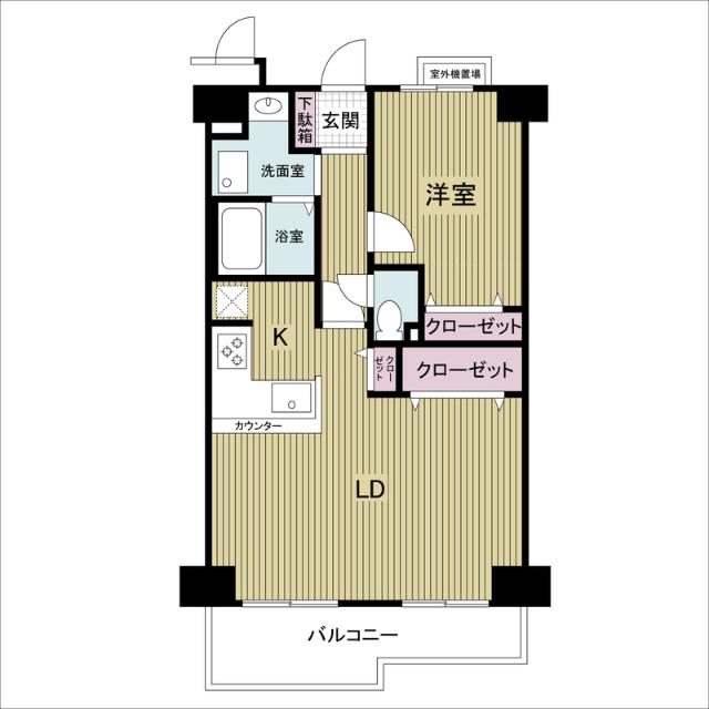 フォレステージュ武庫之荘（604） 間取り図画像