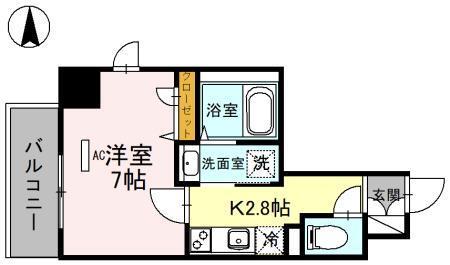 レリーフ南塚口（102） 間取り図画像