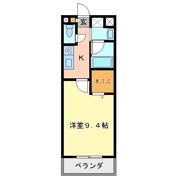 アルバ立花（202） 間取り図画像