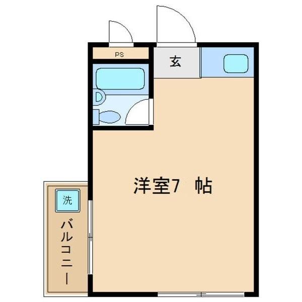 エメラルド立花北（401） 間取り図画像