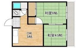 ロイヤルハイツ尼崎（205） 間取り図画像