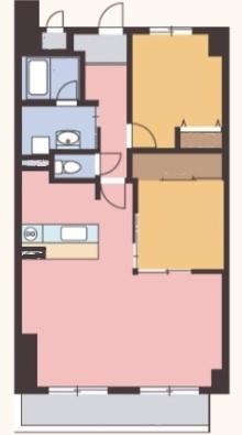 ラフィーネ武庫之荘（102） 間取り図画像