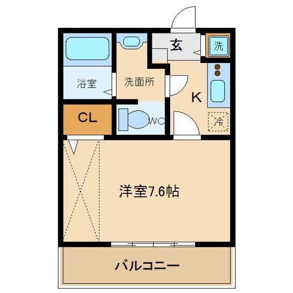 ジョリエーメゾン（103） 間取り図画像
