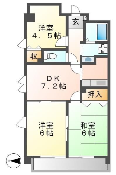  間取り図写真