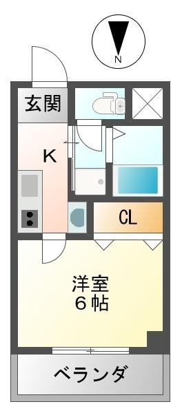 ＭＹ尼崎（404） 間取り図画像