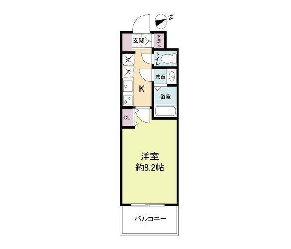 パークフラッツ尼崎（1508） 間取り図画像