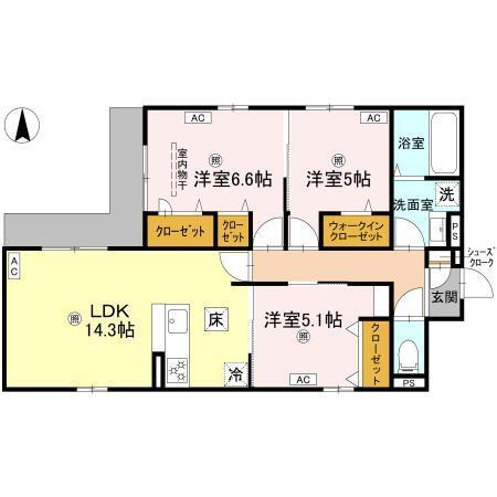  間取り図写真