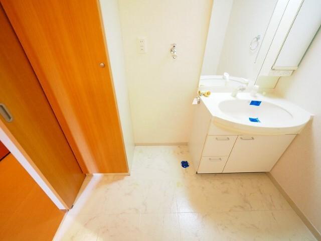 尼崎市上ノ島町アパート 洗面