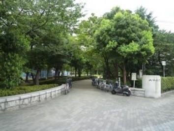 大物川緑地：199m