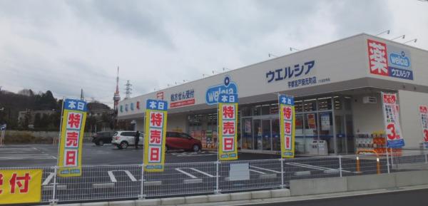 ウエルシア宇都宮戸祭元町店：233m