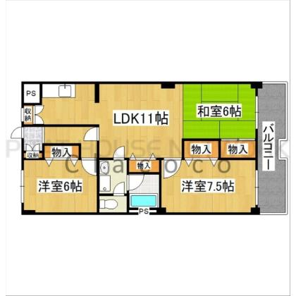  間取り図写真