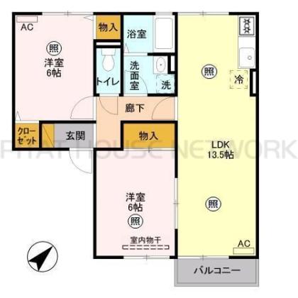  間取り図写真