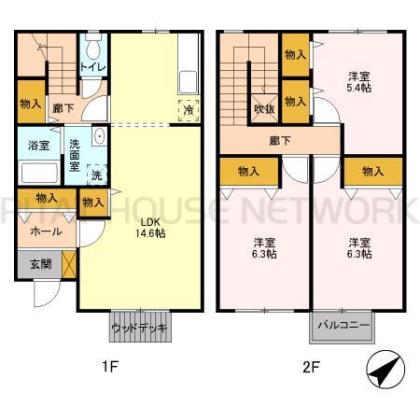  間取り図写真