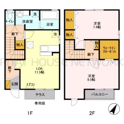  間取り図写真