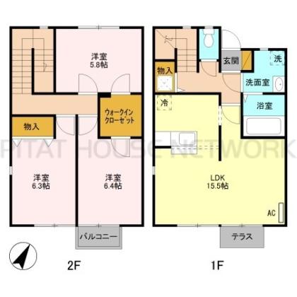  間取り図写真