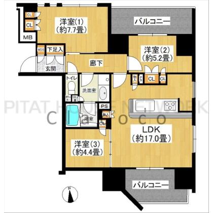  間取り図写真