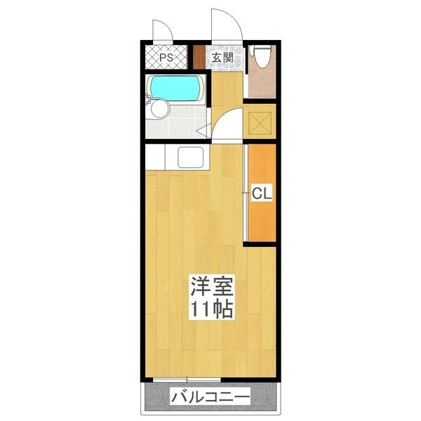 クレストステージ（202） 間取り図画像