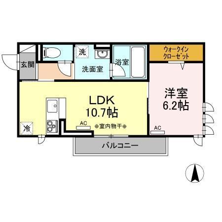 サンライトハイム陽東（301） 間取り図画像
