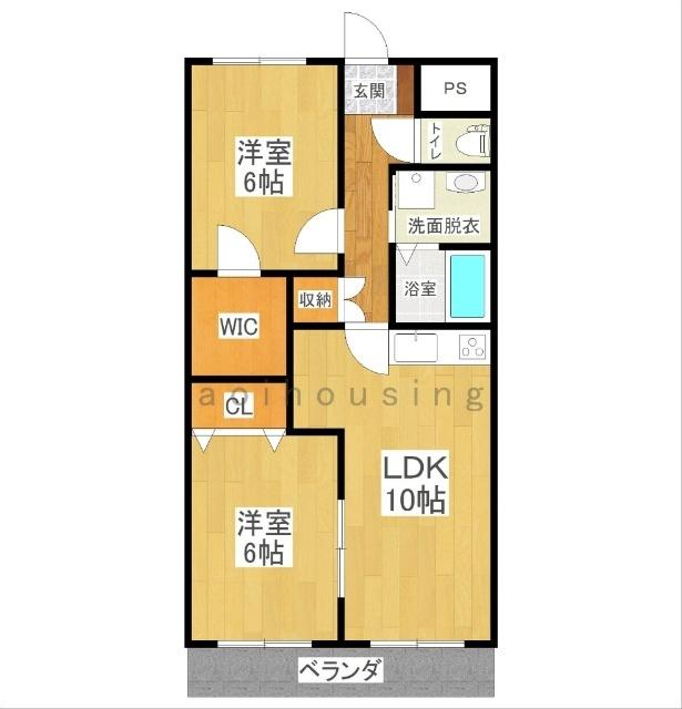 アルヴィラージュ（602） 間取り図画像