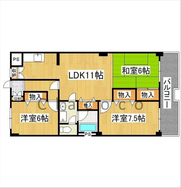 間取り図写真
