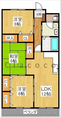 南向き！3ＬＤＫ