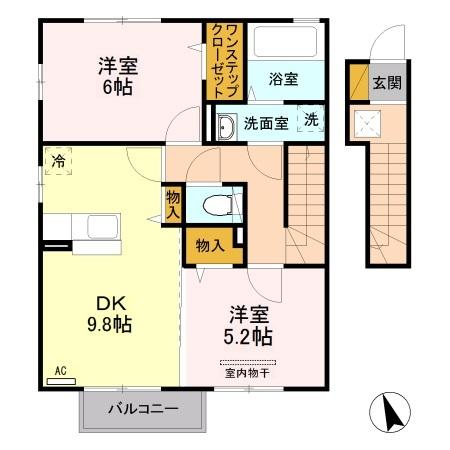 エルヴィレッジ　Ｇ（203） 間取り図画像