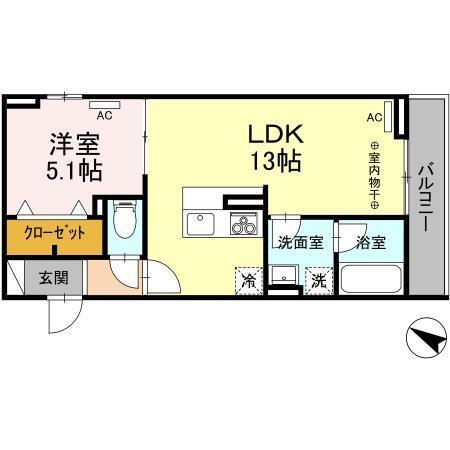 Ｍakes（302） 間取り図画像