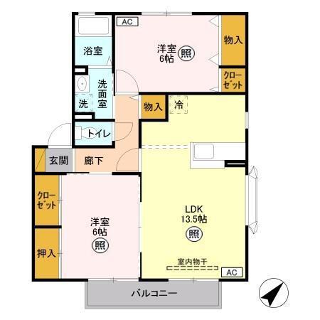  間取り図写真