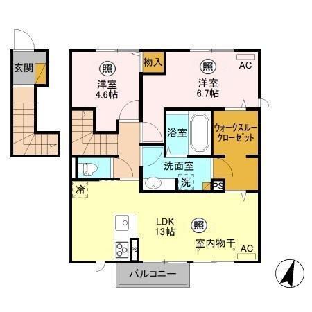  間取り図写真