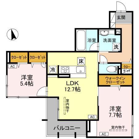  間取り図写真