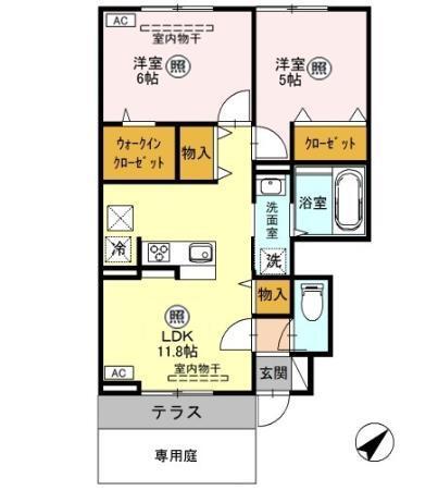  間取り図写真