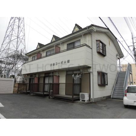 西向き2F建アパート