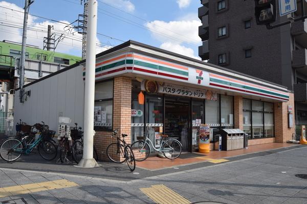 セブンイレブン阿倍野高松店：378m