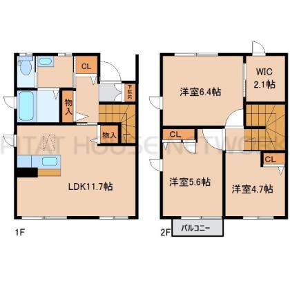  間取り図写真