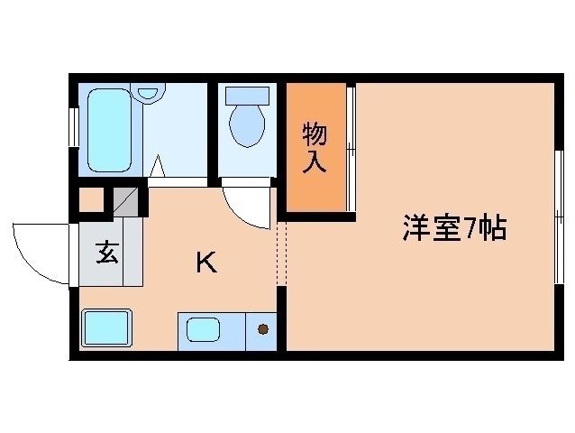 ＷＯＯＤＳ　ＨＯＵＳＥ（101） 間取り図画像