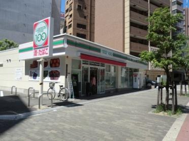 ローソンストア100西区京町堀店：147m