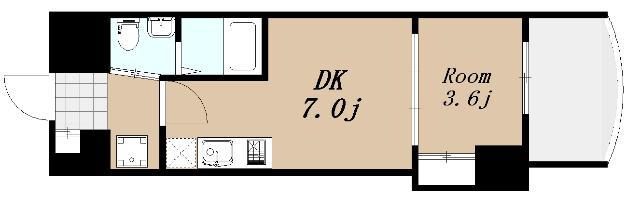 セレニテ本町グランデ 間取り図画像