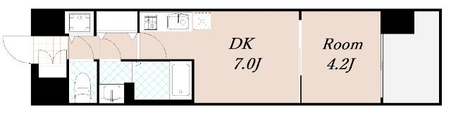 レオンコンフォート梅田北 間取り図画像