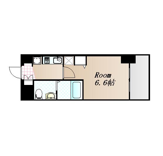 エステムコート新大阪Ⅸグランブライト 間取り図画像