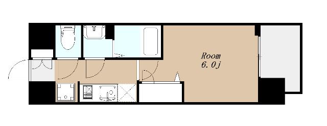 プレサンス大阪天満リバーシア 間取り図画像
