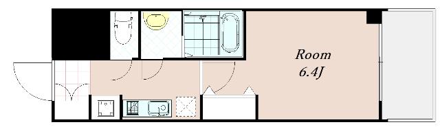プレサンスOSAKA DOMECITYビーツ 間取り図画像