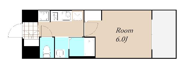 エステムコート新大阪XVフロウ 間取り図画像
