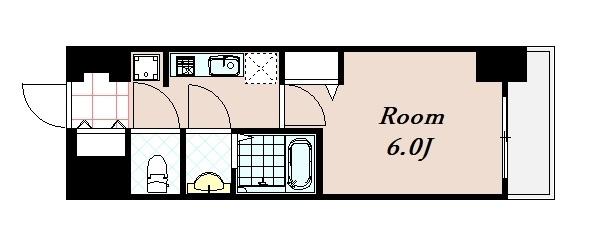 グランカリテ北梅田 間取り図画像