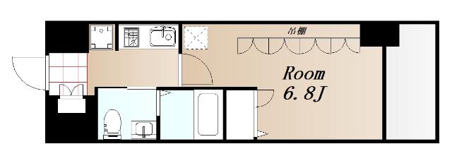 エステムコート梅田・天神橋Ⅲアヴァンテ 間取り図画像