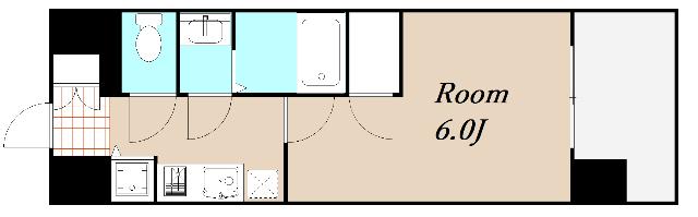 エスリード中之島SOUTH 間取り図画像