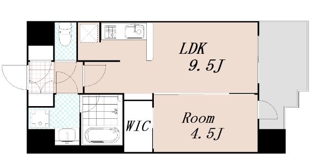 スプランディッド新大阪V 間取り図画像