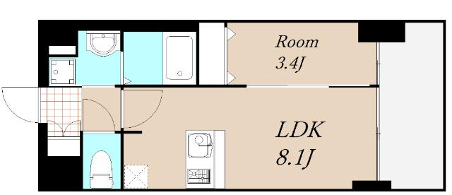 プレサンス新大阪ジェイズ 間取り図画像