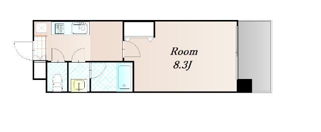 スプランディッド新大阪Ⅲ 間取り図画像
