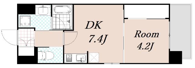 ライブガーデン新大阪 間取り図画像