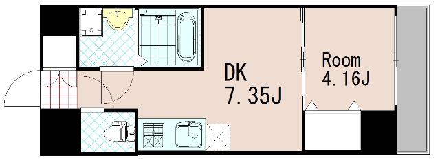 エスリードレジデンス江坂垂水町 間取り図画像